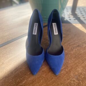 Steve Madden 4.5 inch Royal Blue Heels